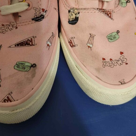 Keds X Betty and Veronica Anchor Riverdale Pink Canvas‎ Sneakers Women's 8 - Picture 8 of 8